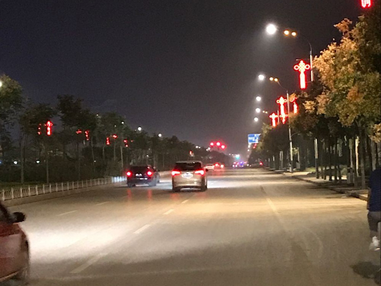 菏澤市鄆城縣水滸路、金河路照明改造